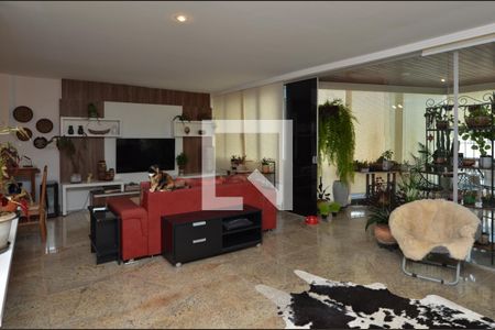 Sala de apartamento à venda com 3 quartos, 180m² em Recreio dos Bandeirantes, Rio de Janeiro