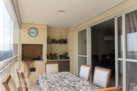 Varanda gourmet de apartamento à venda com 3 quartos, 123m² em Centro, São Bernardo do Campo