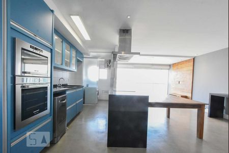 Cozinha de apartamento à venda com 1 quarto, 68m² em Brooklin Paulista, São Paulo