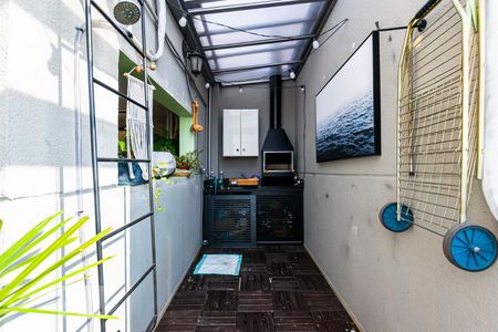 Varanda Gourmet de apartamento à venda com 2 quartos, 70m² em Cambuci, São Paulo