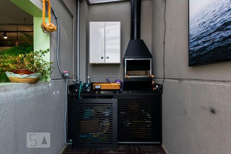 Varanda Gourmet de apartamento à venda com 2 quartos, 70m² em Cambuci, São Paulo