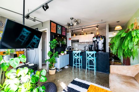 Sala de apartamento à venda com 2 quartos, 70m² em Cambuci, São Paulo