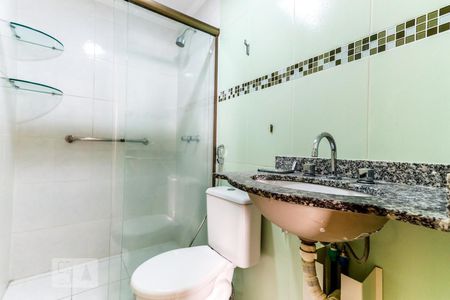 Apartamento para alugar com 52m², 2 quartos e 1 vaga Apartamento para alugar com 52m², 2 quartos e 1 vagaBanheiro da Suíte