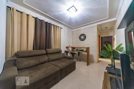 Sala de apartamento à venda com 1 quarto, 80m² em Vila Tibiriçá, Santo André