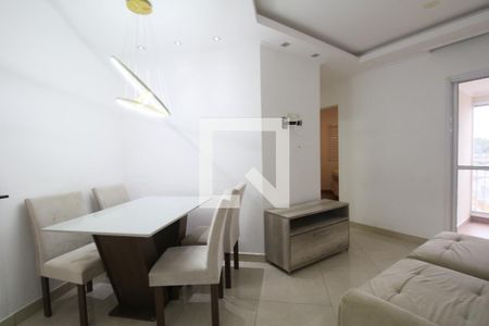 Sala de apartamento para alugar com 2 quartos, 52m² em Parque Taboão, Taboão da Serra