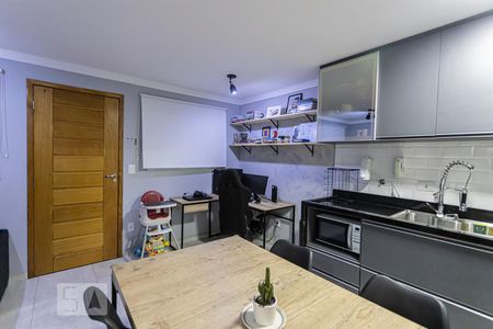 Sala, Cozinha e HomeOffice de apartamento à venda com 1 quarto, 35m² em Vila Centenário, São Paulo