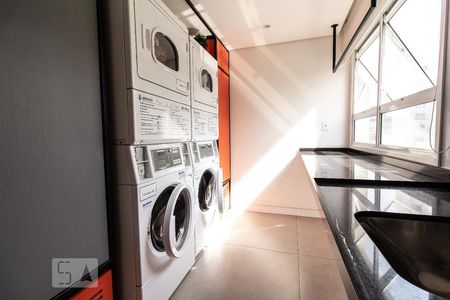 Studio para alugar com 25m², 1 quarto e sem vagaLavanderia