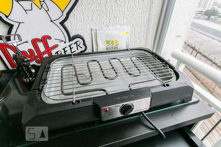 Varanda gourmet - Churrasqueira de apartamento à venda com 2 quartos, 45m² em Belenzinho, São Paulo