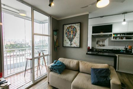 Sala de apartamento à venda com 2 quartos, 45m² em Belenzinho, São Paulo