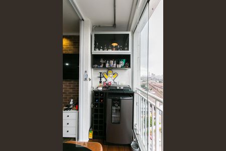 Varanda gourmet de apartamento à venda com 2 quartos, 45m² em Belenzinho, São Paulo