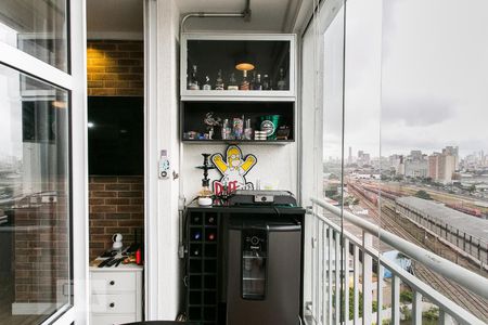 Varanda gourmet de apartamento à venda com 2 quartos, 45m² em Belenzinho, São Paulo
