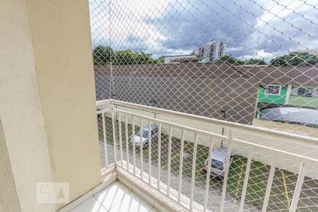 Varanda da Sala de apartamento à venda com 2 quartos, 50m² em Taquara, Rio de Janeiro