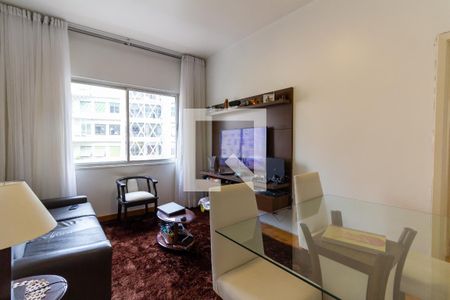 Sala de apartamento à venda com 2 quartos, 78m² em Santa Cecília, São Paulo