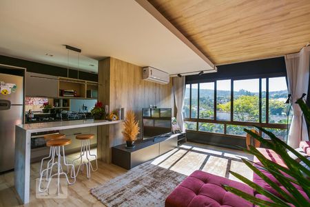 Sala de apartamento à venda com 3 quartos, 95m² em Ipanema, Porto Alegre