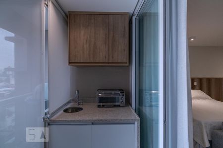 Apartamento para alugar com 40m², 1 quarto e 1 vagaVaranda