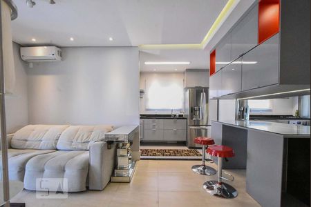 Sala de Estar de apartamento para alugar com 2 quartos, 70m² em Vila Gertrudes, São Paulo
