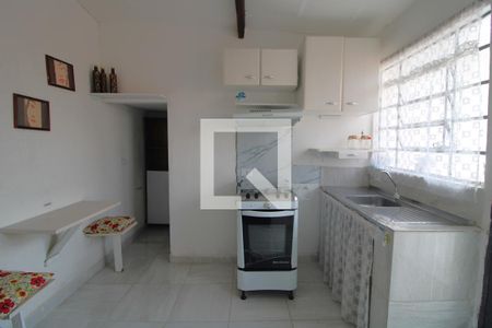 Cozinha de casa para alugar com 1 quarto, 29m² em Vila Arriete, São Paulo