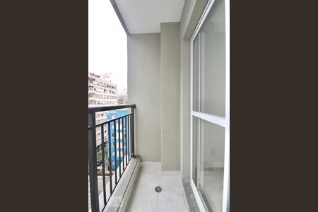 Varanda de apartamento à venda com 1 quarto, 28m² em República, São Paulo
