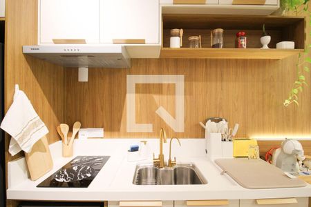 Studio à venda com 27m², 1 quarto e sem vaga Studio à venda com 27m², 1 quarto e sem vagaCozinha