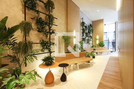 Studio à venda com 27m², 1 quarto e sem vaga Studio à venda com 27m², 1 quarto e sem vagaHall