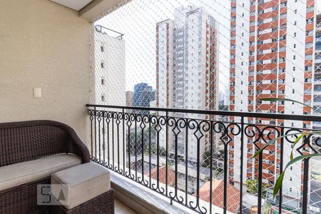 Sacada de apartamento à venda com 2 quartos, 99m² em Jardim das Acacias, São Paulo