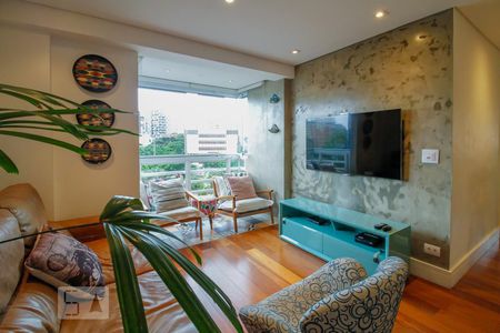 Sala de Estar de apartamento à venda com 2 quartos, 79m² em Vila Mariana, São Paulo