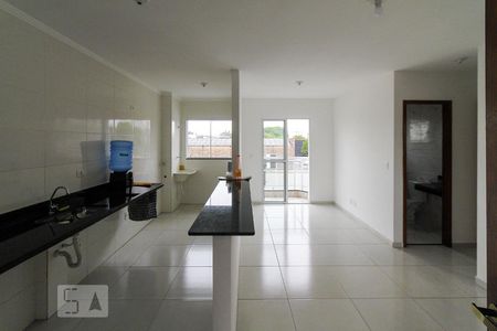 Sala e cozinha de apartamento à venda com 2 quartos, 50m² em Maranhão, São Paulo