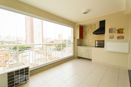 Varanda Gourmet de apartamento para alugar com 3 quartos, 83m² em Vila Gumercindo, São Paulo