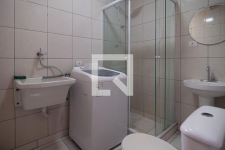 Studio para alugar com 50m², 1 quarto e sem vaga Studio para alugar com 50m², 1 quarto e sem vagaBanheiro