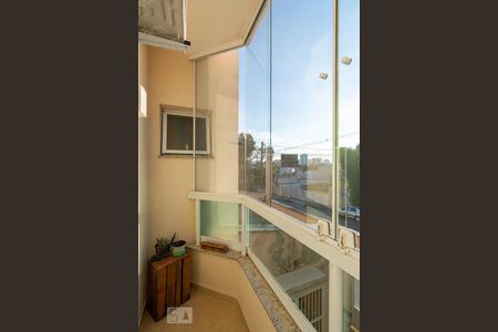 Sacada Suíte 1 de apartamento para alugar com 2 quartos, 69m² em Vila Assunção, Santo André