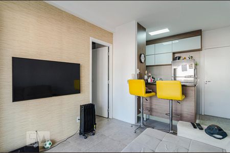 Sala/Cozinha de apartamento para alugar com 1 quarto, 39m² em Pinheiros, São Paulo