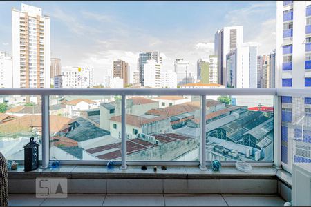 Varanda de apartamento para alugar com 1 quarto, 39m² em Pinheiros, São Paulo
