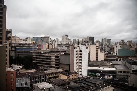 Vista da Varanda de kitnet/studio para alugar com 1 quarto, 27m² em Centro, São Paulo
