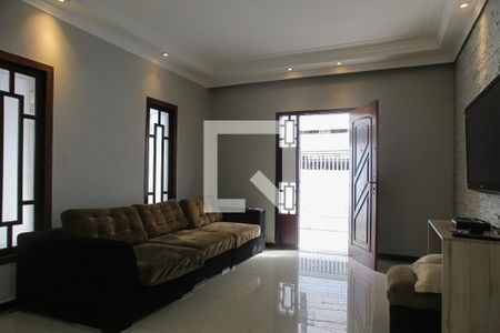 Sala de casa para alugar com 3 quartos, 200m² em Boqueirão, Santos