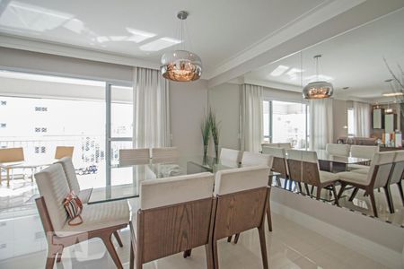 Sala Jantar de apartamento à venda com 3 quartos, 125m² em Vila Congonhas, São Paulo