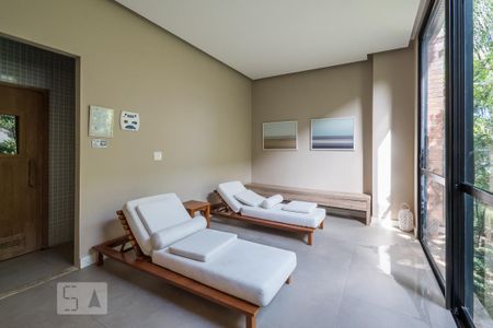Apartamento para alugar com 27m², 1 quarto e 1 vaga Apartamento para alugar com 27m², 1 quarto e 1 vagaÁrea Comum - Sauna