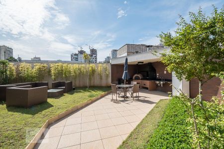 Apartamento para alugar com 27m², 1 quarto e 1 vaga Apartamento para alugar com 27m², 1 quarto e 1 vagaÁrea Comum - Churrasqueira