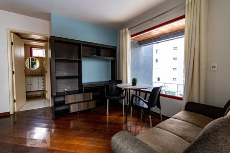 Sala de kitnet/studio para alugar com 1 quarto, 60m² em Jardim Sao Dimas, São José dos Campos