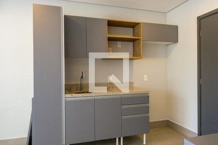 Cozinha - Armários de apartamento para alugar com 1 quarto, 30m² em Pinheiros, São Paulo