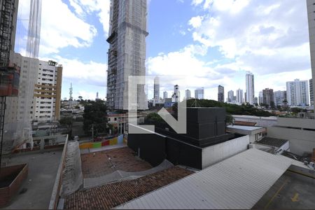 Vista Sala de apartamento para alugar com 1 quarto, 47m² em Setor Marista, Goiânia