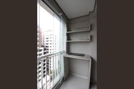 Studio à venda com 54m², 1 quarto e 1 vagaVaranda