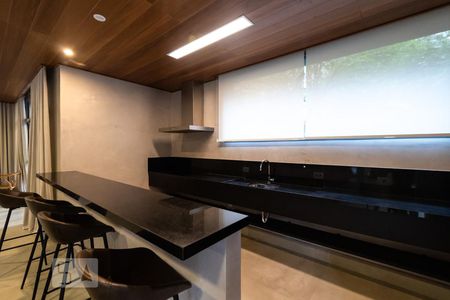 Studio para alugar com 33m², 1 quarto e sem vagaSalão de festas