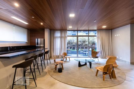 Studio para alugar com 33m², 1 quarto e sem vagaSalão de festas