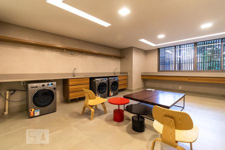 Studio para alugar com 33m², 1 quarto e sem vagaLavanderia