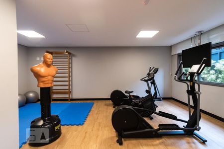 Studio para alugar com 33m², 1 quarto e sem vagaAcademia