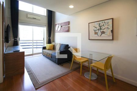 Sala de apartamento para alugar com 1 quarto, 45m² em Vila Uberabinha, São Paulo