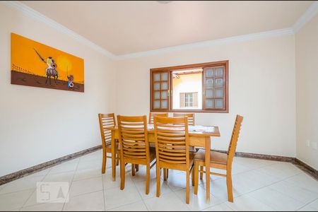 Sala de Jantar de casa à venda com 4 quartos, 300m² em Havaí, Belo Horizonte