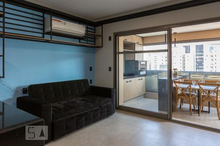 Sala de apartamento à venda com 1 quarto, 50m² em Barra Funda, São Paulo