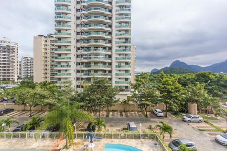 Varanda da Sala Vista de apartamento para alugar com 2 quartos, 75m² em Jacarepaguá, Rio de Janeiro