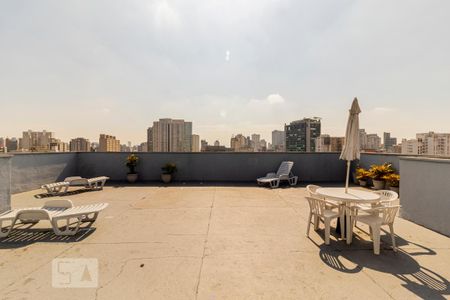 Terraço - Solarium de apartamento à venda com 1 quarto, 53m² em Bela Vista, São Paulo